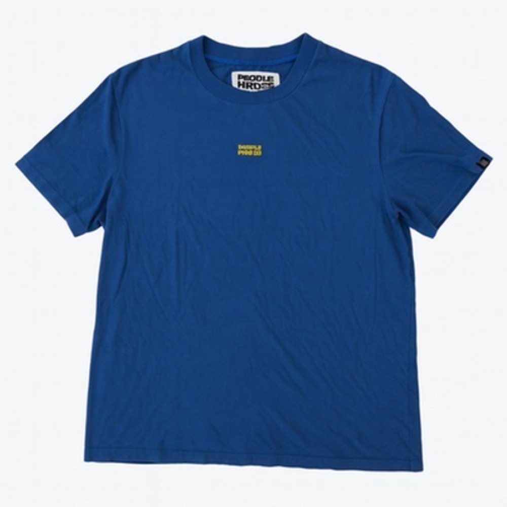 Bobble Haus Blue Tee Mens L Cotton Short Sleeve Crewneck Logo T-Shirt NY